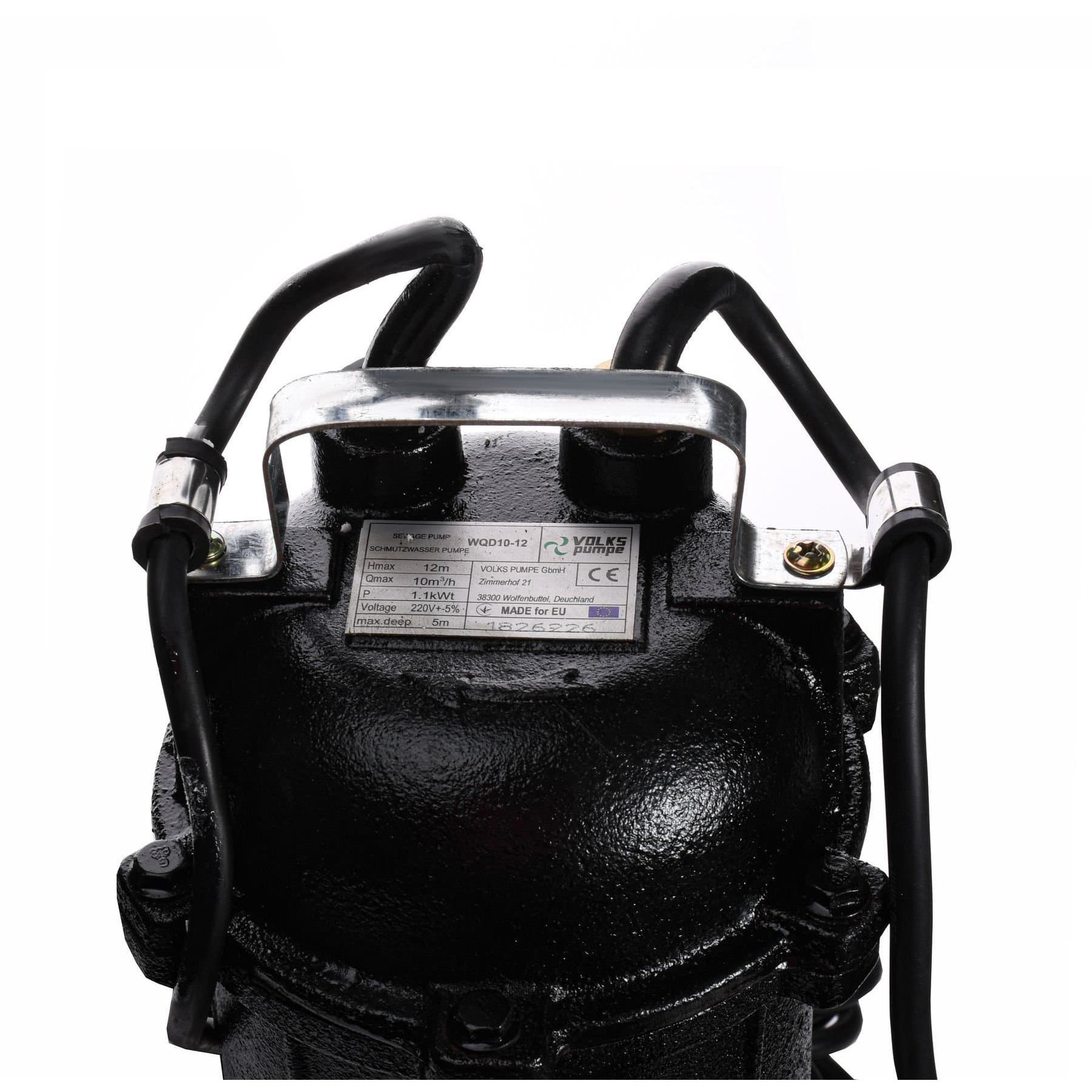 Насос фекальний  VOLKS pumpe  WQD10-12 1,1кВт 5
