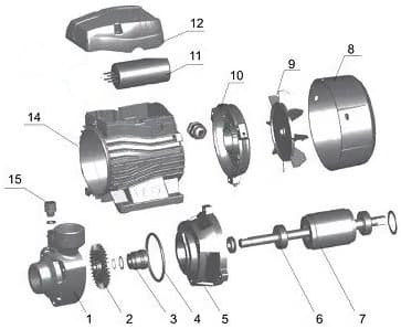 Насос вихровий Оptima QB-60 L 0,37кВт 4
