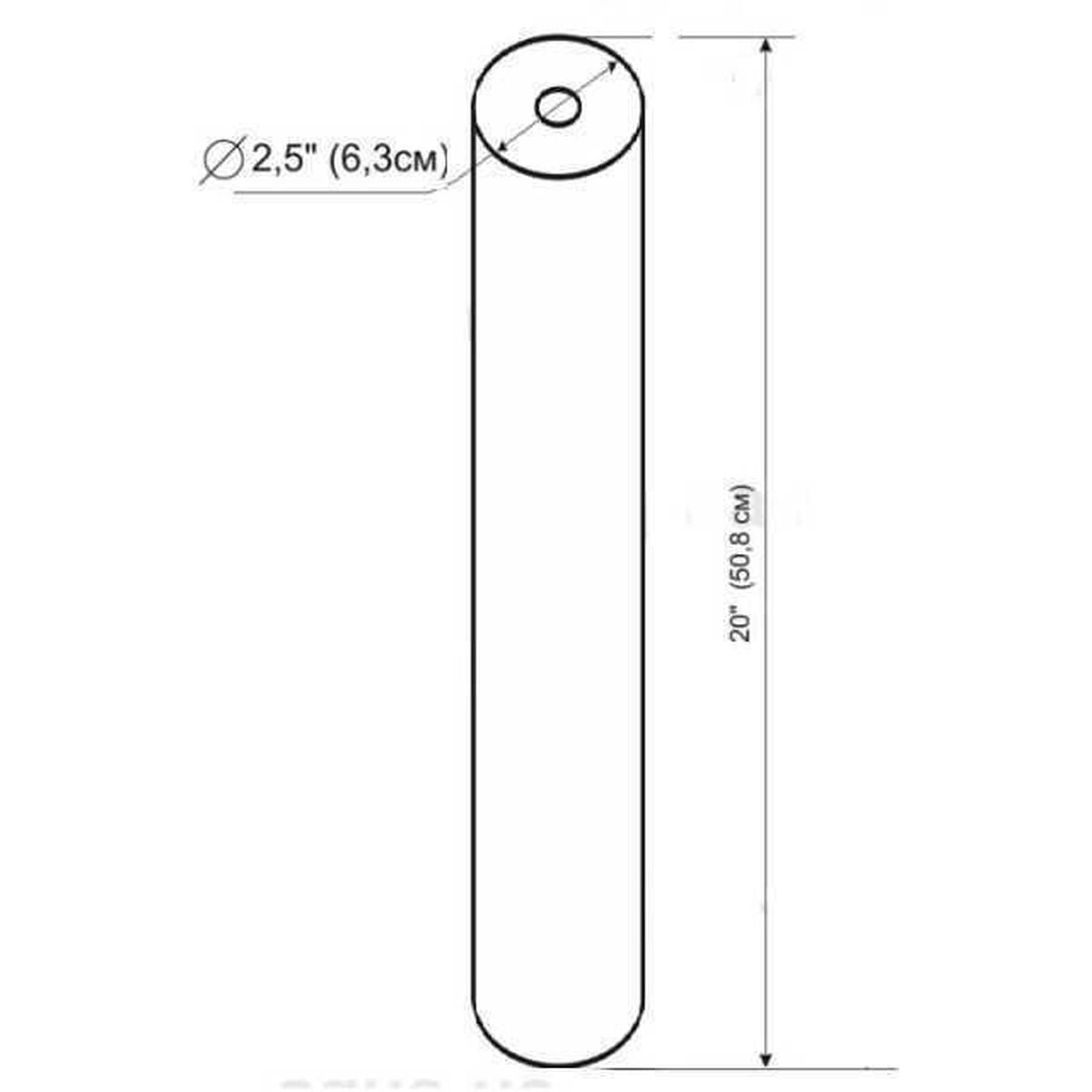 Картридж вугільний пресований Slim line 20*2,5″ Bio+ systems CTO-20В 2