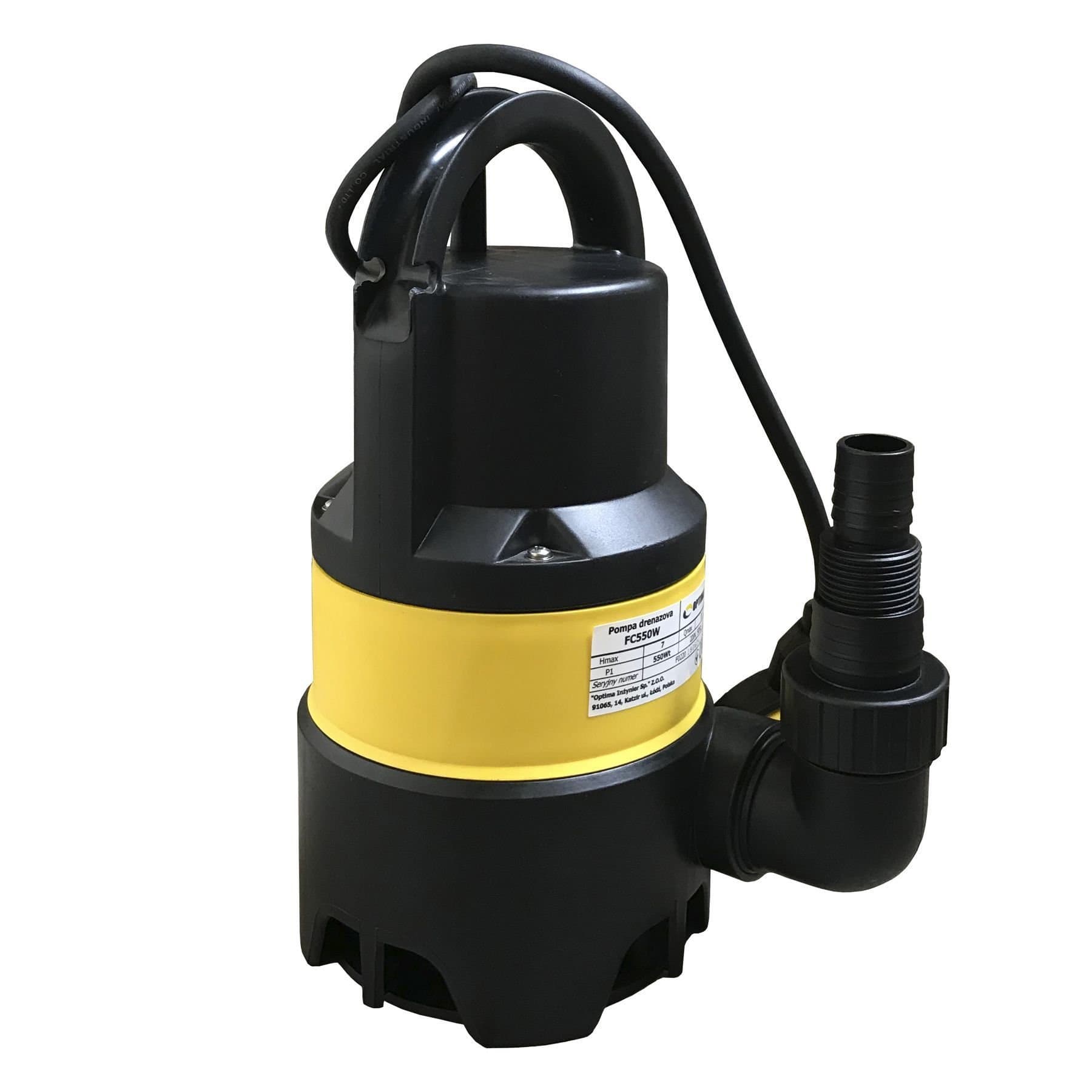 Насос дренажний Optima FC550W 0,55кВт 3