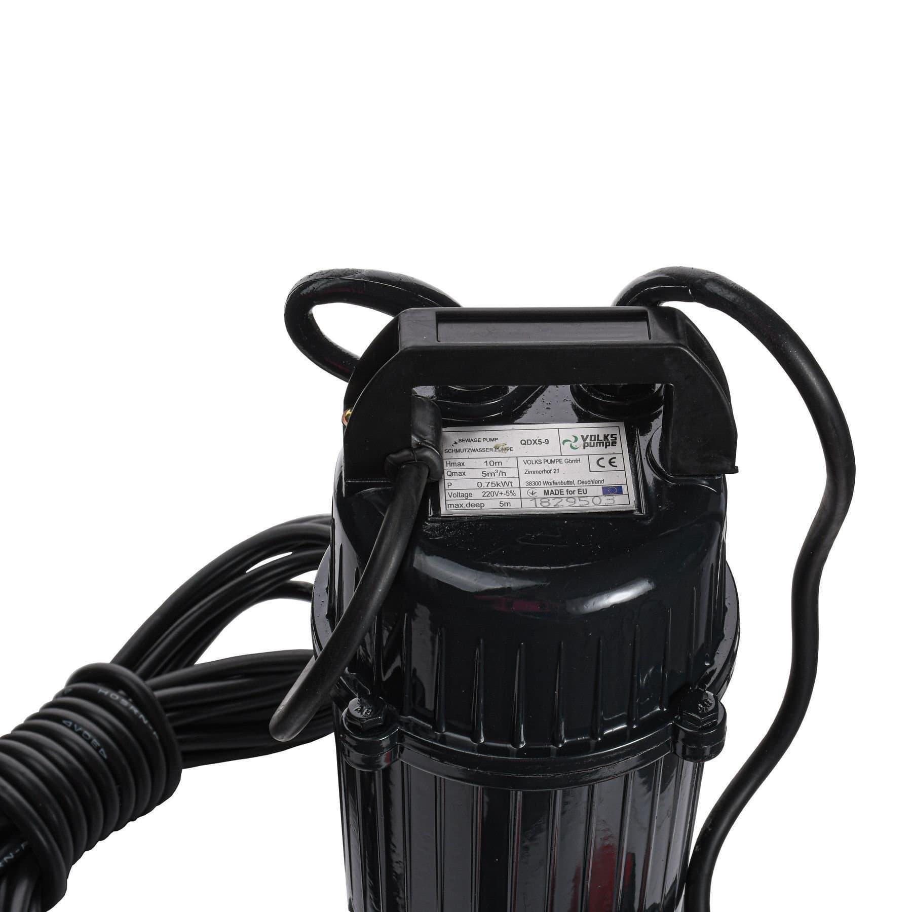 Насос дренажний VOLKS pumpe QDX5-9 0,75кВт 2