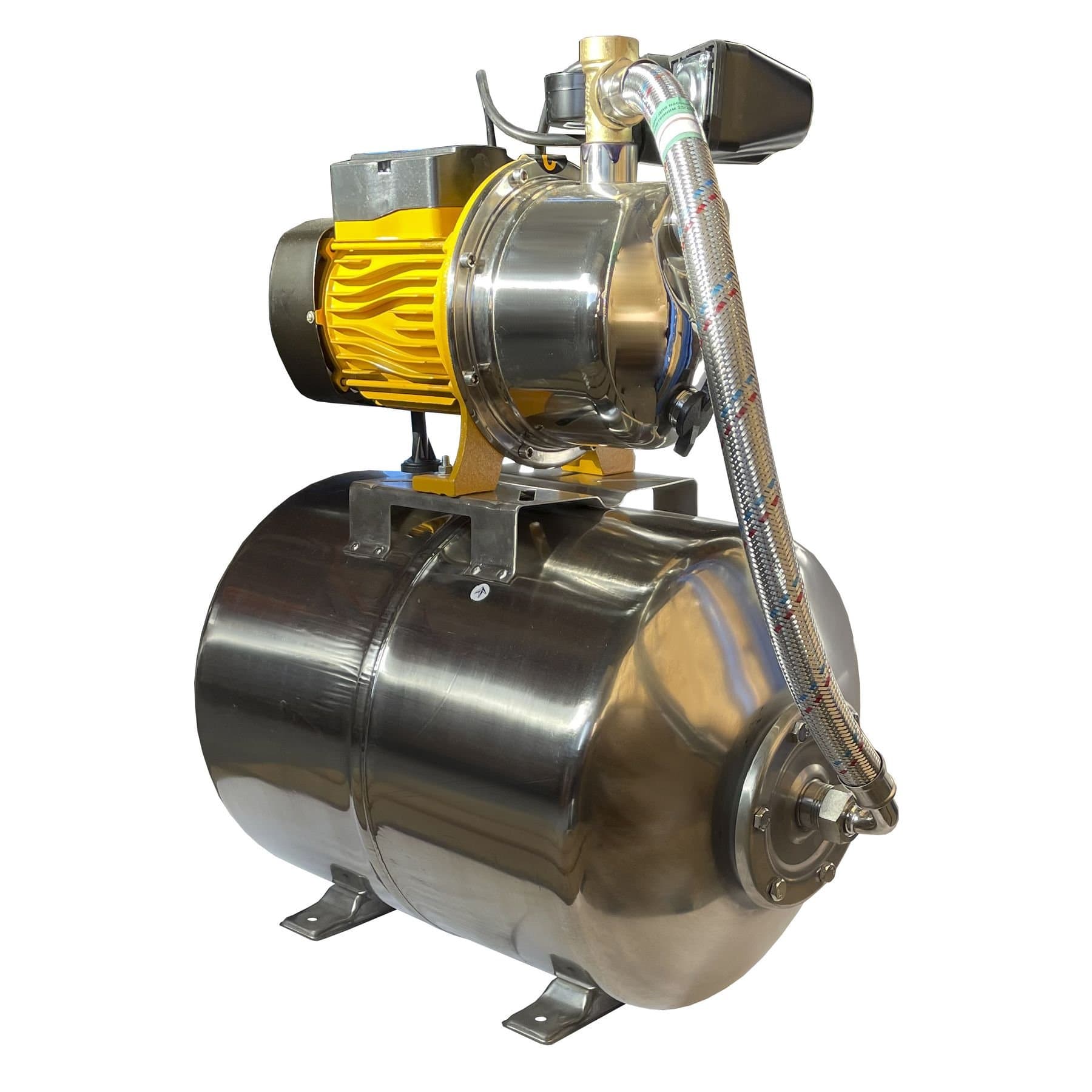 Насосна станція Optima JET100S-PL-50INOX 1,1кВт нержавійка на гребінці 2