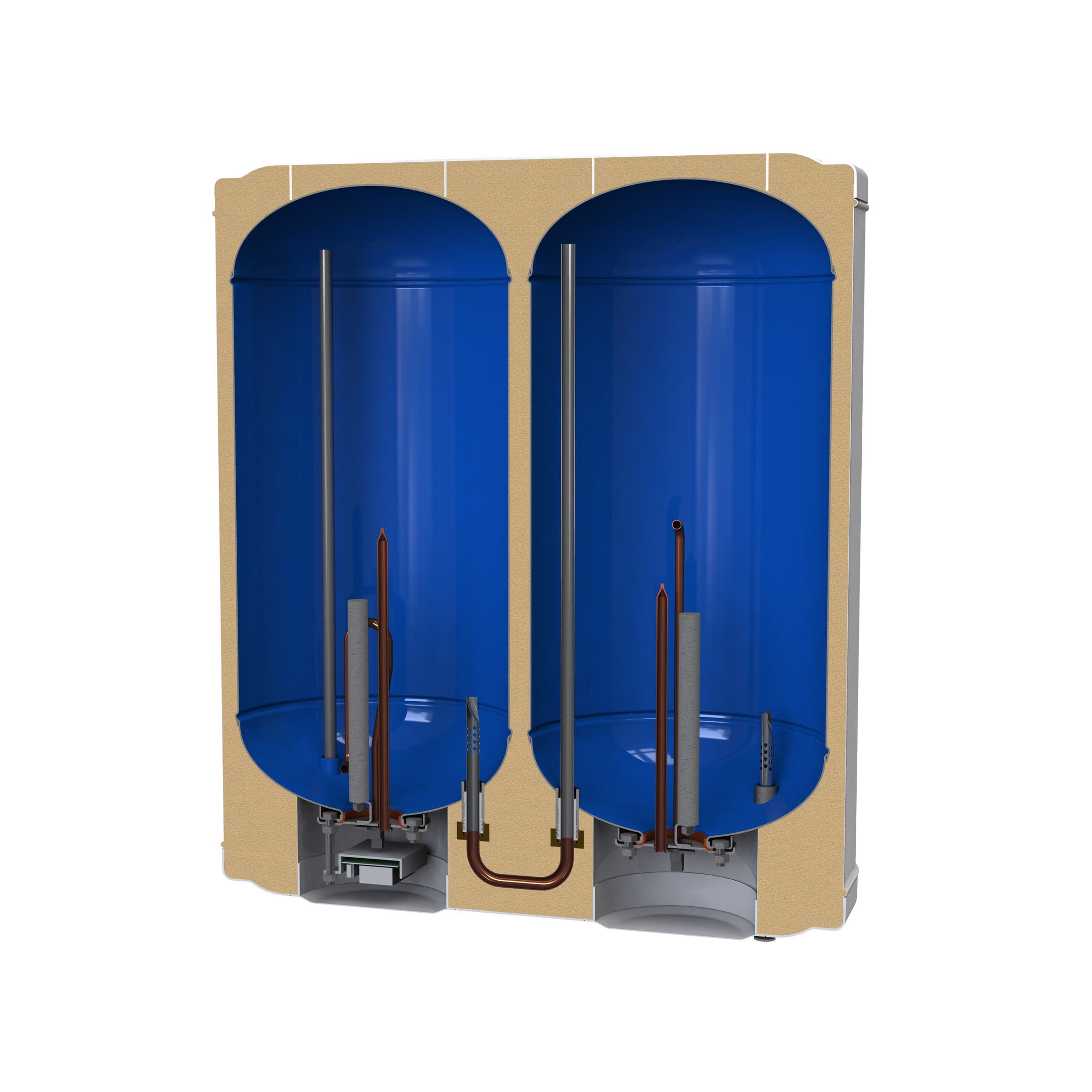 Водонагрівач LEOV LV Flat ER 100 l плоский (100L Flat ER) 4