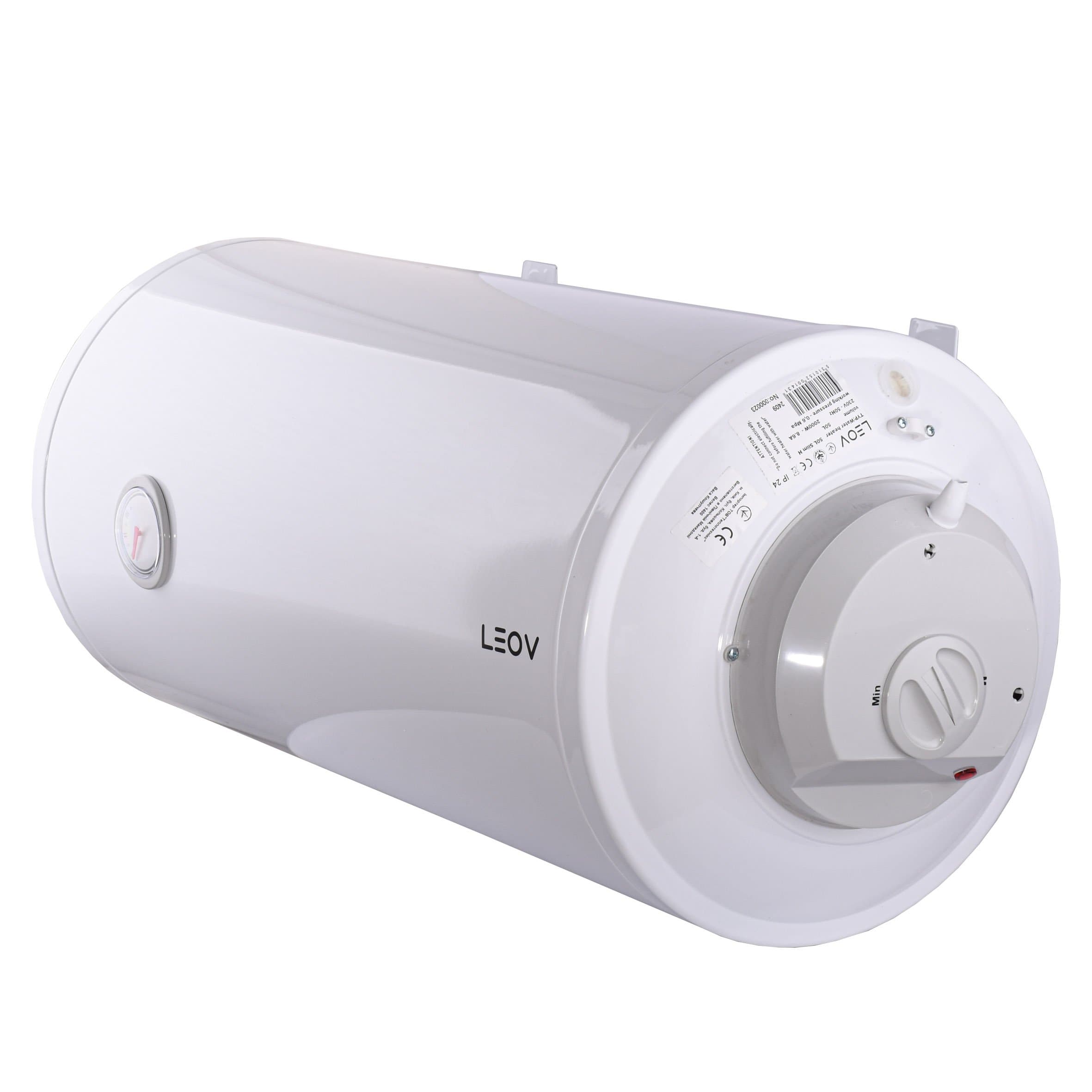 Водонагрівач LEOV LH Slim 50 l горизонтальний  (50L Slim H) 3