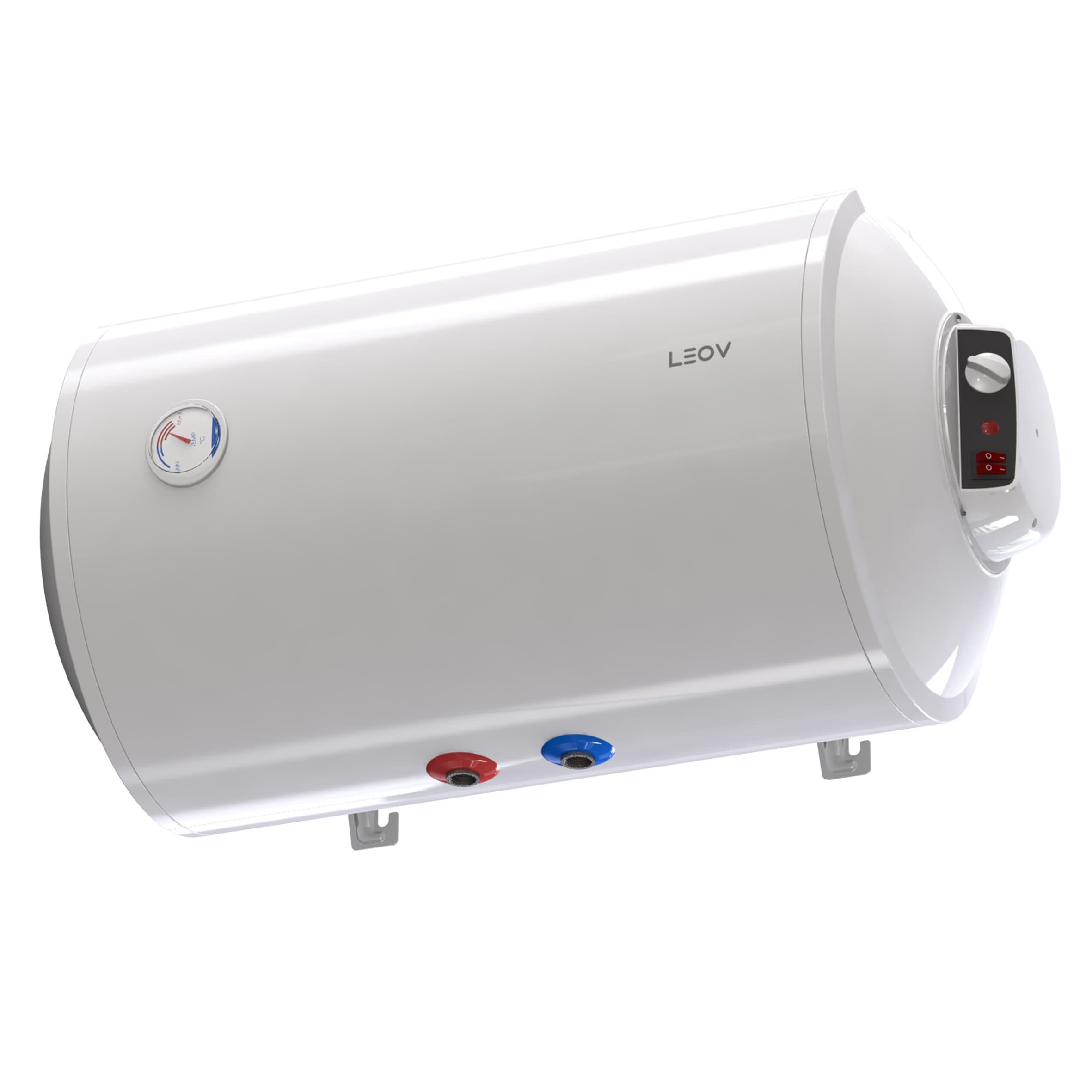 Водонагрівач LEOV LH Dry  80 l горизонтальний сухий тен (80L D H) 2