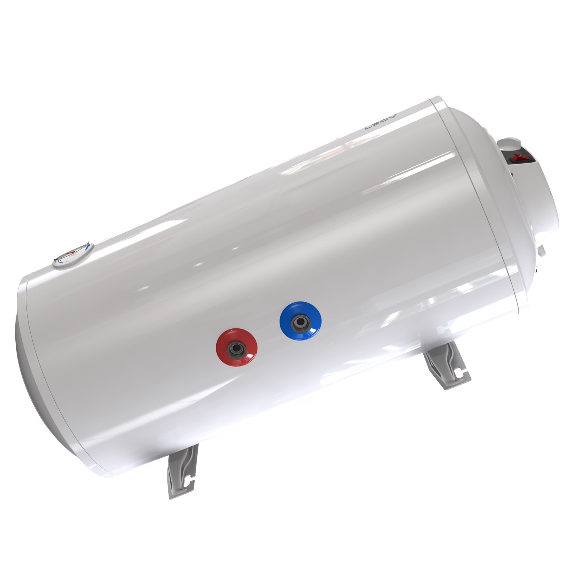Водонагрівач LEOV LH Slim Dry 50 l горизонтальний сухий тен (50L Slim D H) 2