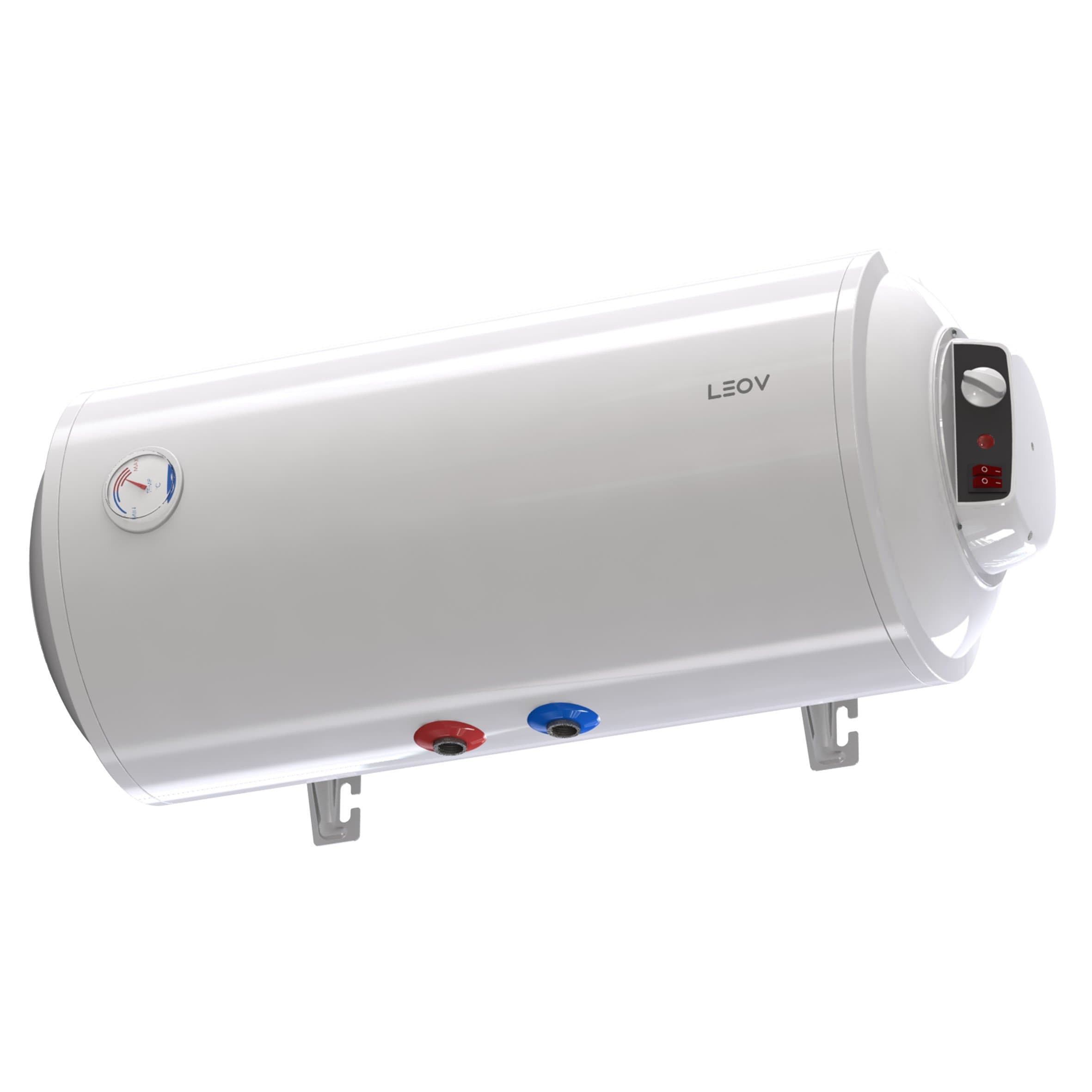 Водонагрівач LEOV LH Slim Dry 50 l горизонтальний сухий тен (50L Slim D H) 4