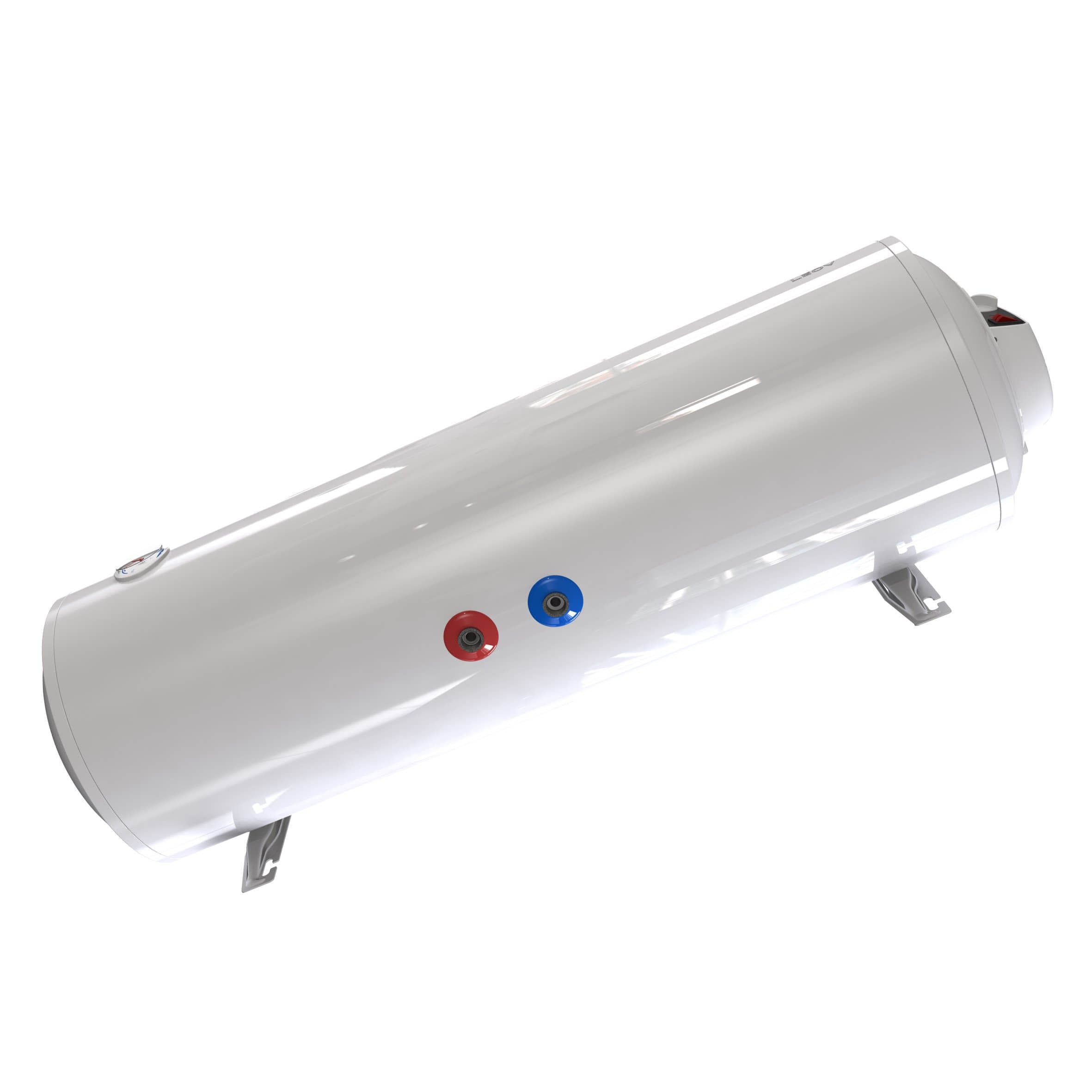 Водонагрівач LEOV LH Slim Dry 80 l горизонтальний сухий тен (80L Slim D H) 2