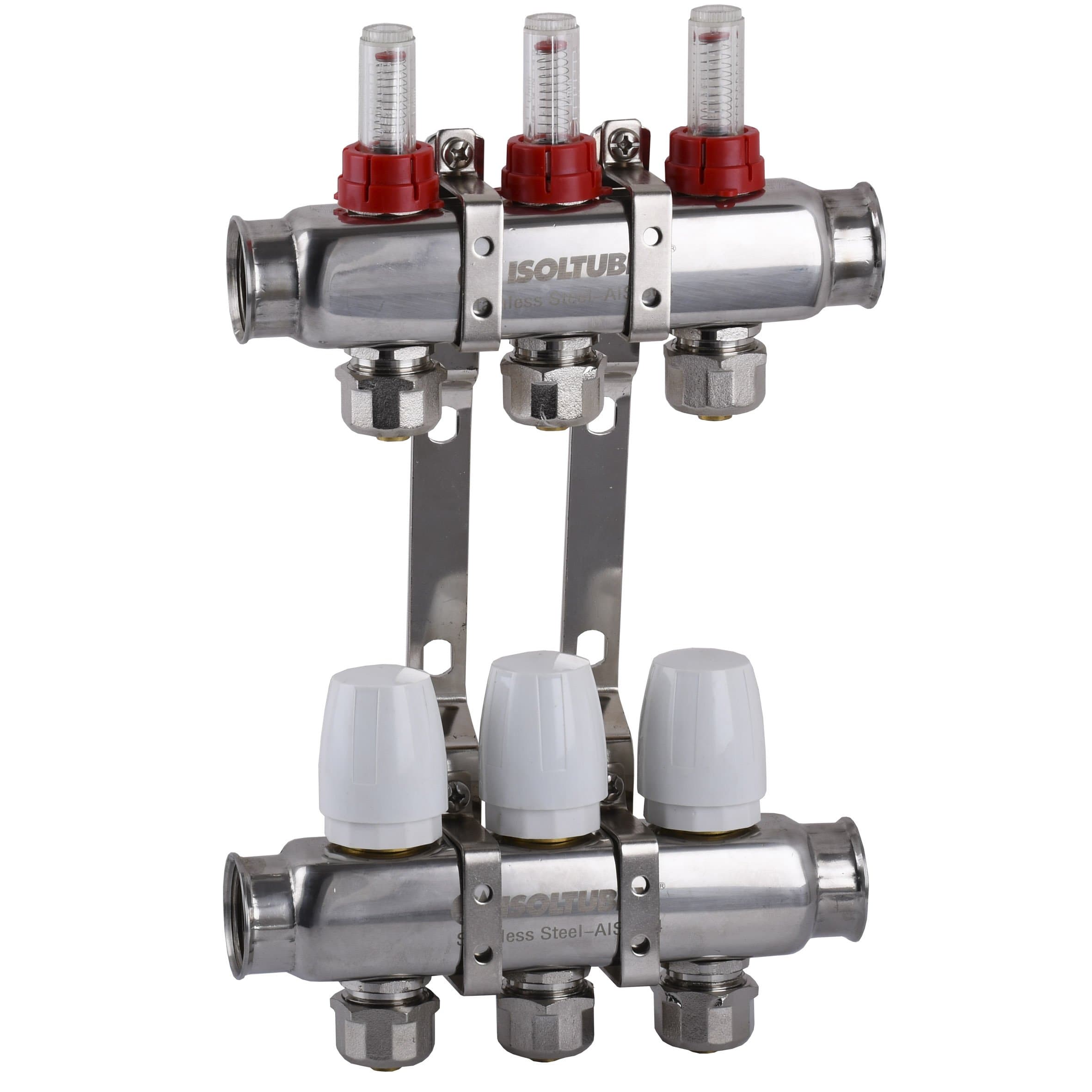 Колектор ISOLTUBEX SPAIN INOX AISI-304 нержавіюча сталь CO-3  (1″х3)