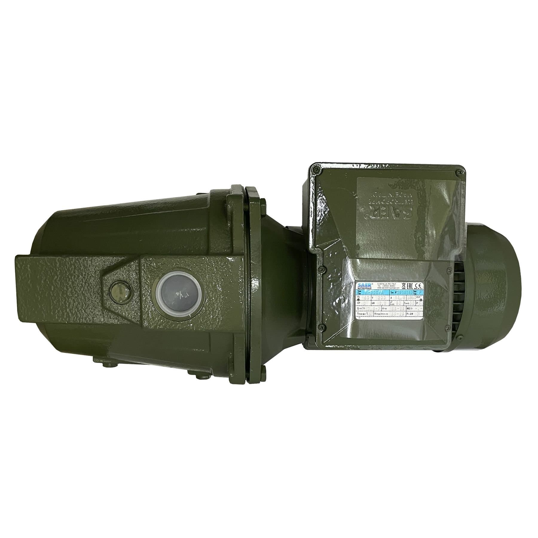 Насос відцентровий M-300A PL 2,2 кВт SAER (7 м3/год, 69 м) 2
