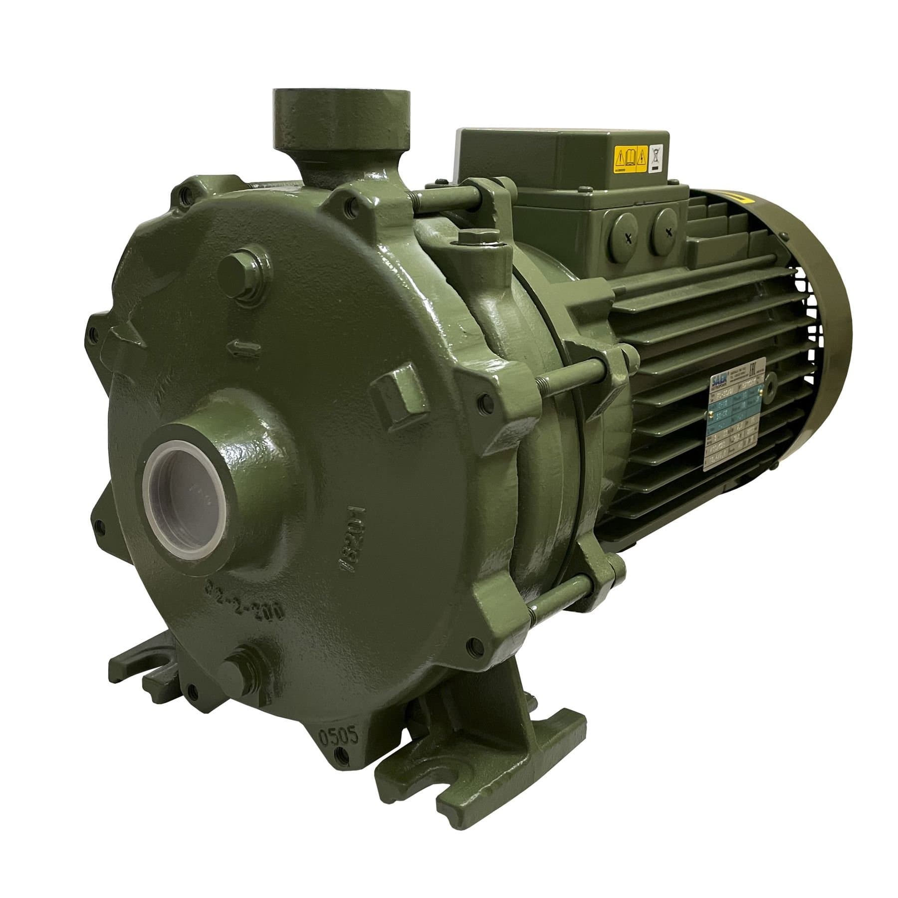 Насос вiдцентровий FC-30 2A SAER з двома робочими колесами, трифазний 3