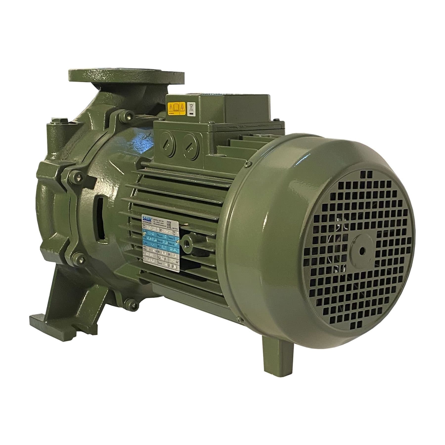 Насос моноблочний IR 40-200B 5,5 кВт SAER (48.8 м3/год, 40 м) 4