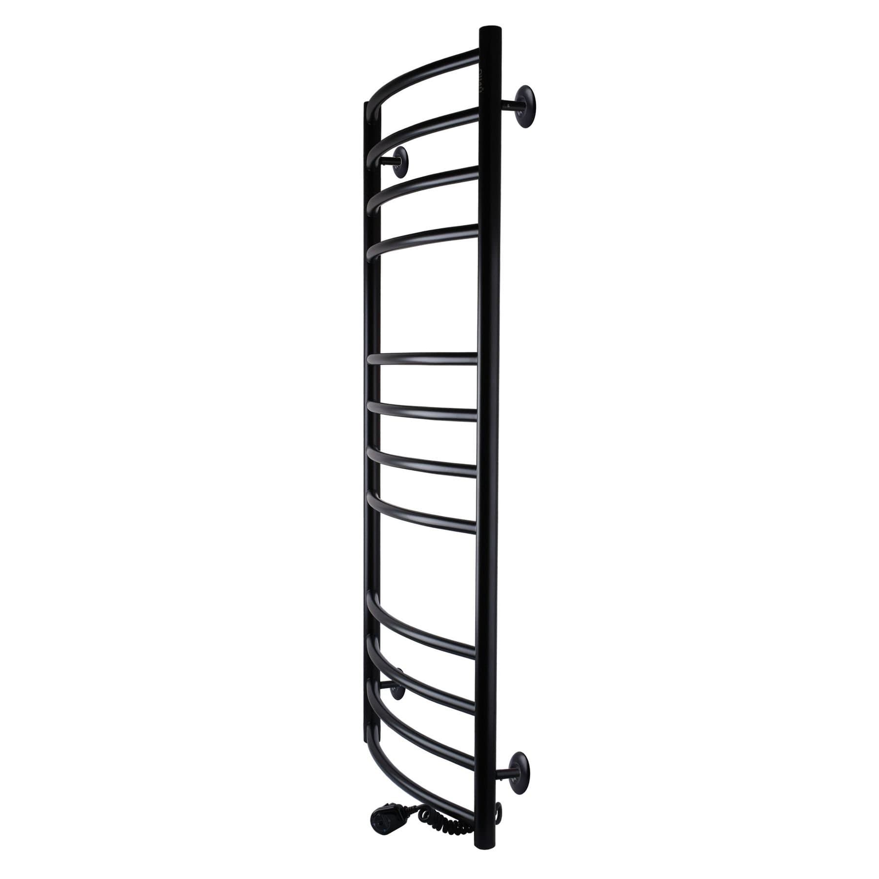 Рушникосушарка UNIO LDE ER 1200-500-12 BLK Драбинка Дуга Еліт електро чорна 4