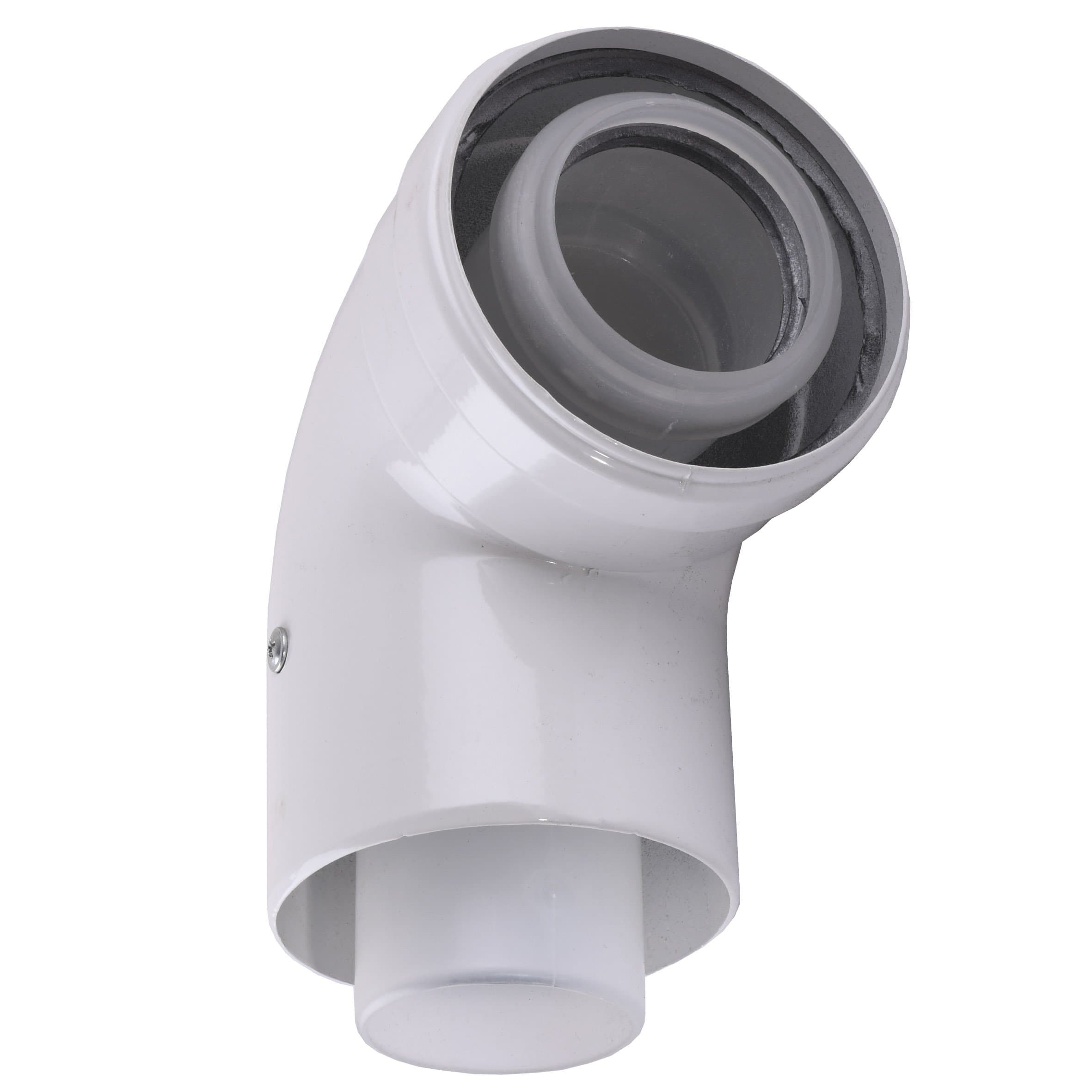 Коліно 90 градусів, d=60/100 mm CE.00.34 C Конденсаційне