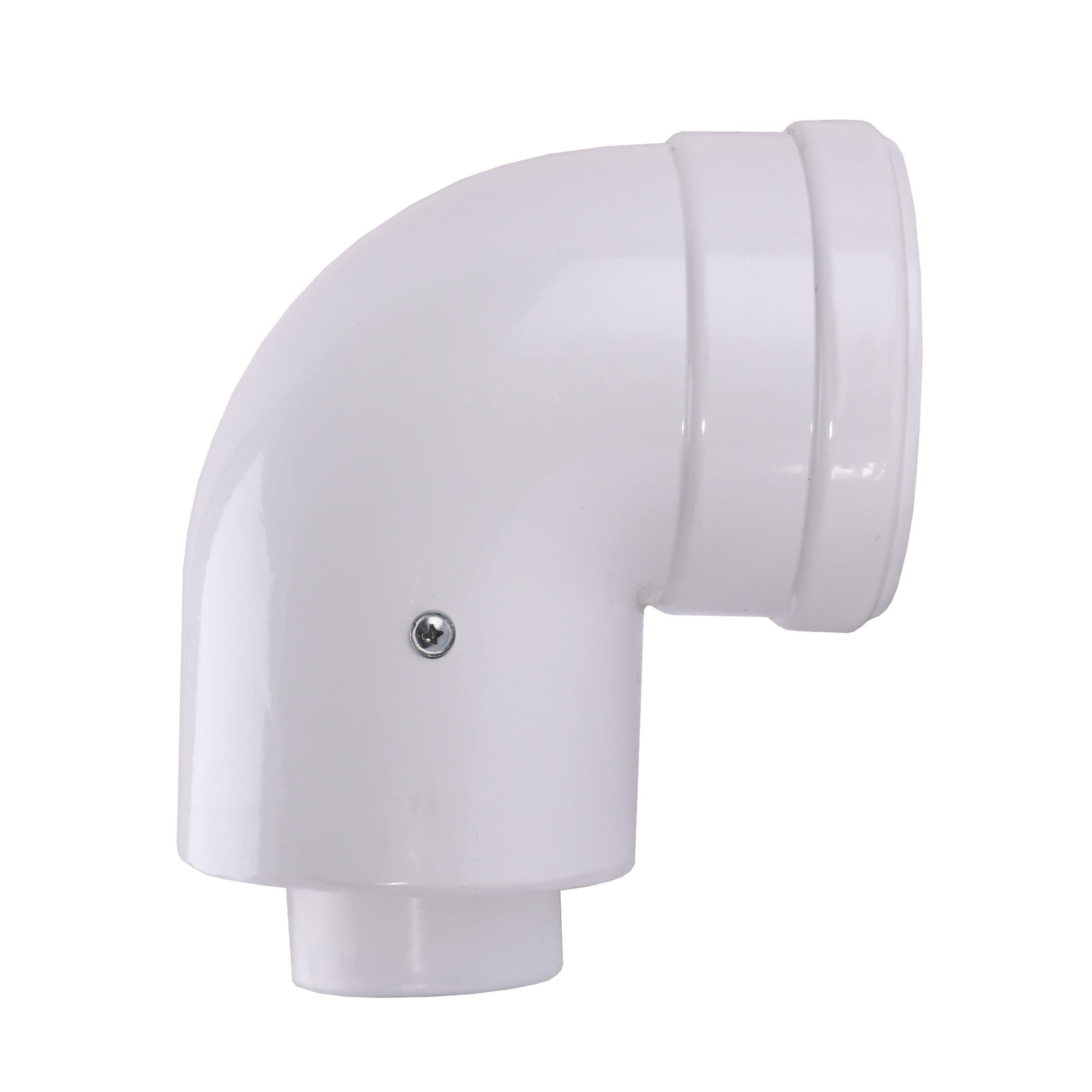 Коліно 90 градусів, d=60/100 mm CE.00.34 C Конденсаційне 2