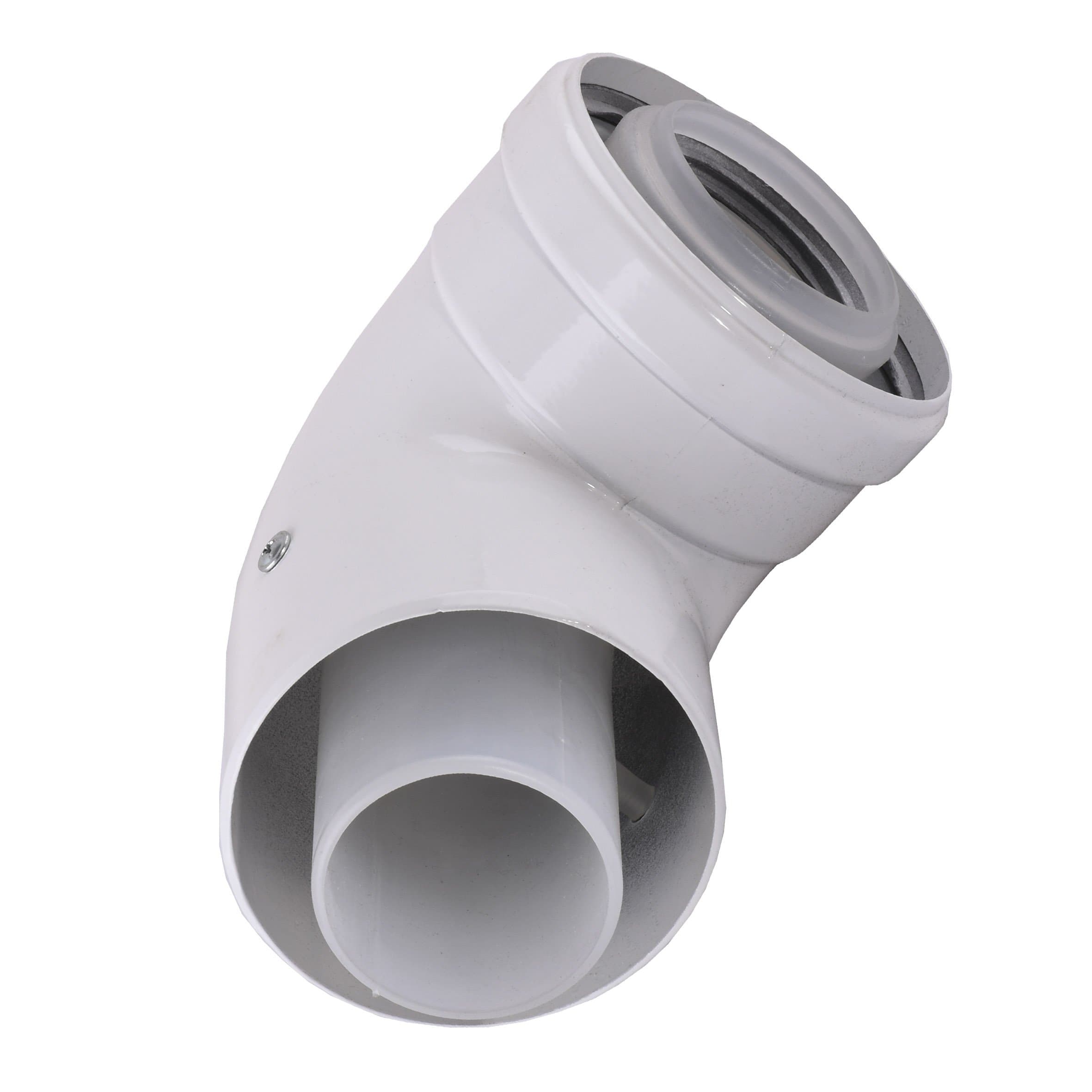 Коліно 90 градусів, d=60/100 mm CE.00.34 C Конденсаційне 3