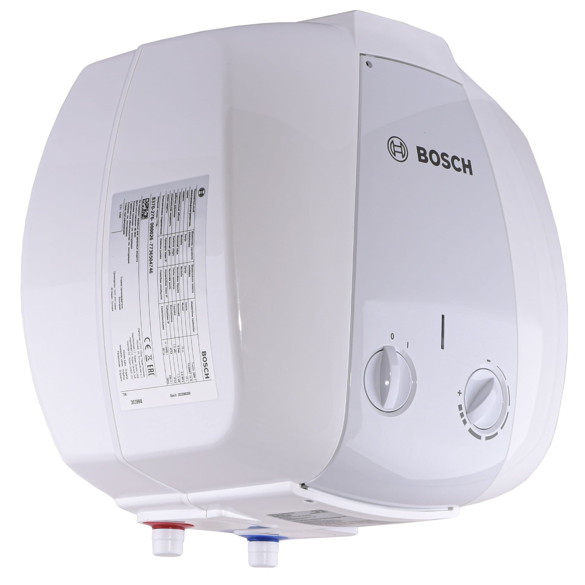 Водонагрівач Bosch Tronic 2000 TR 2000 15 B / 15л 1500W (над мийкою) 3