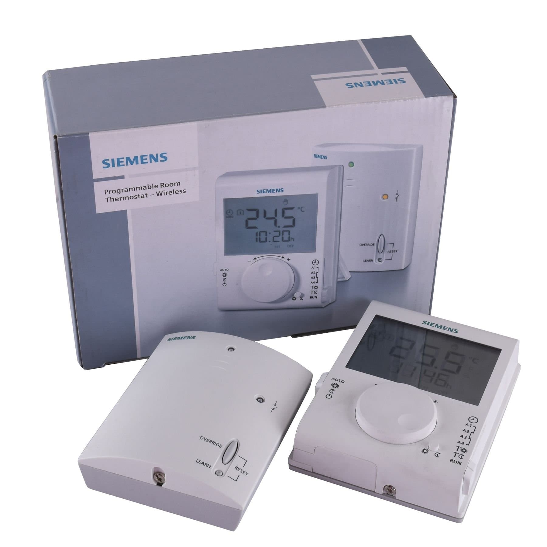 Кімнатний термостат Siemens RDJ100 RF / SET програмований бездротовий 2