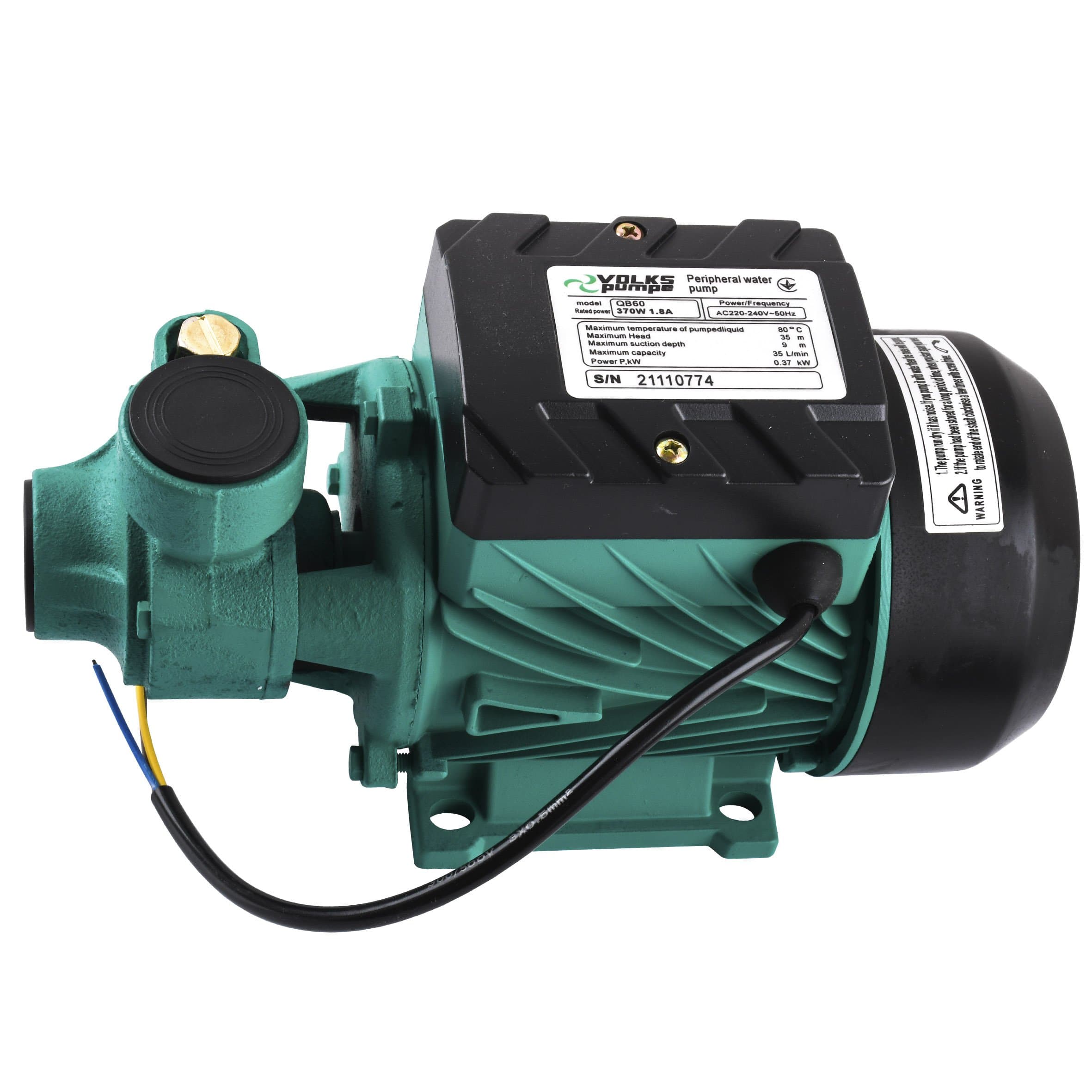 Насос вихровий VOLKS pumpe QB60 NEW 0,37кВт 4