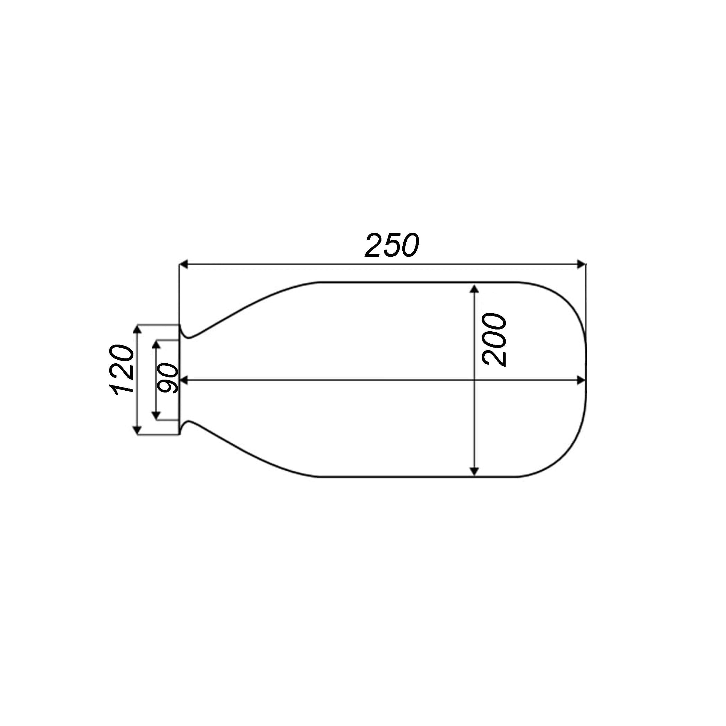 Гумова мембрана для бака Se.Fa D.90  24л ( F0A0259 ) 3