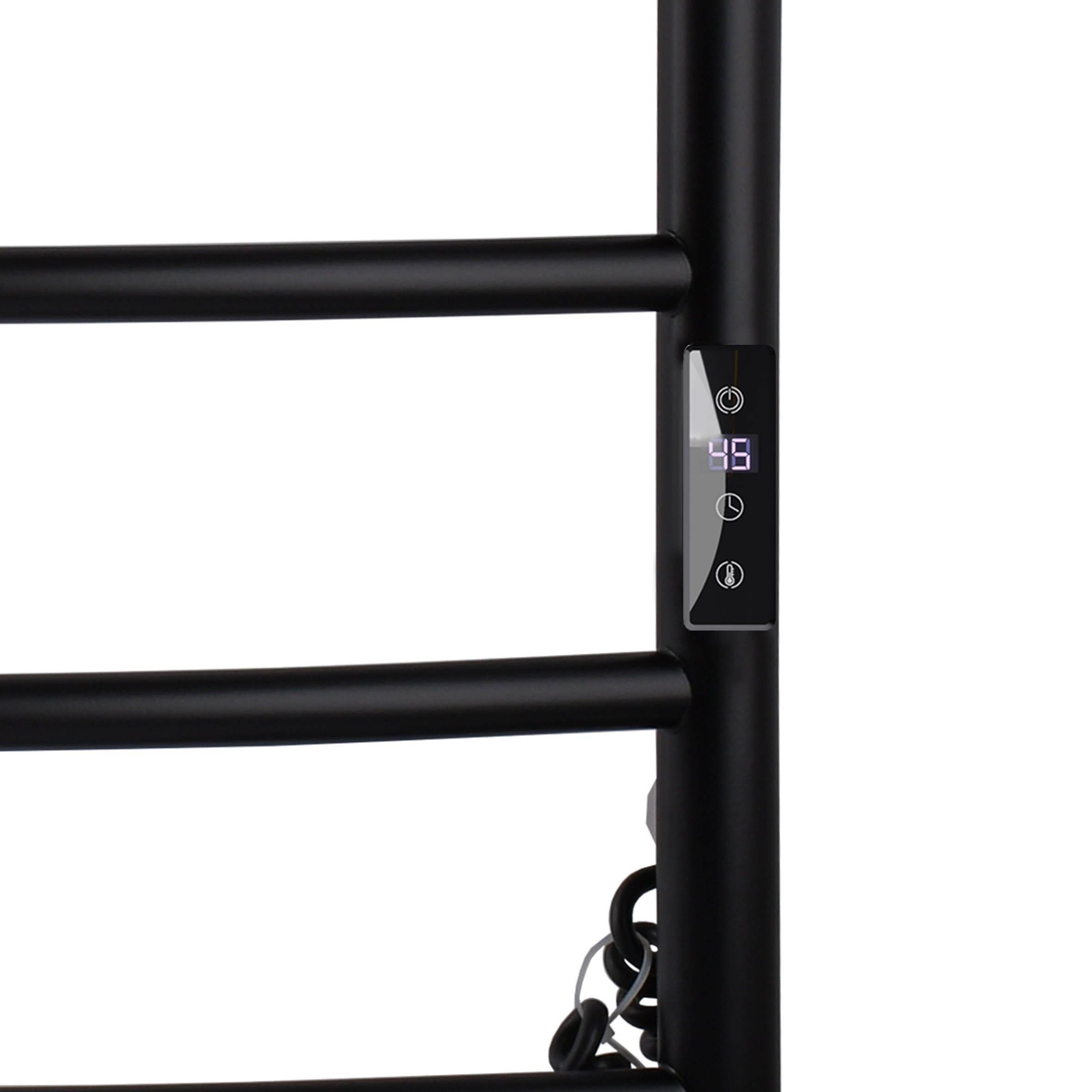 Рушникосушарка UNIO LD ЕU 500-500-5 BLK Драбинка Дуга електро чорна 2