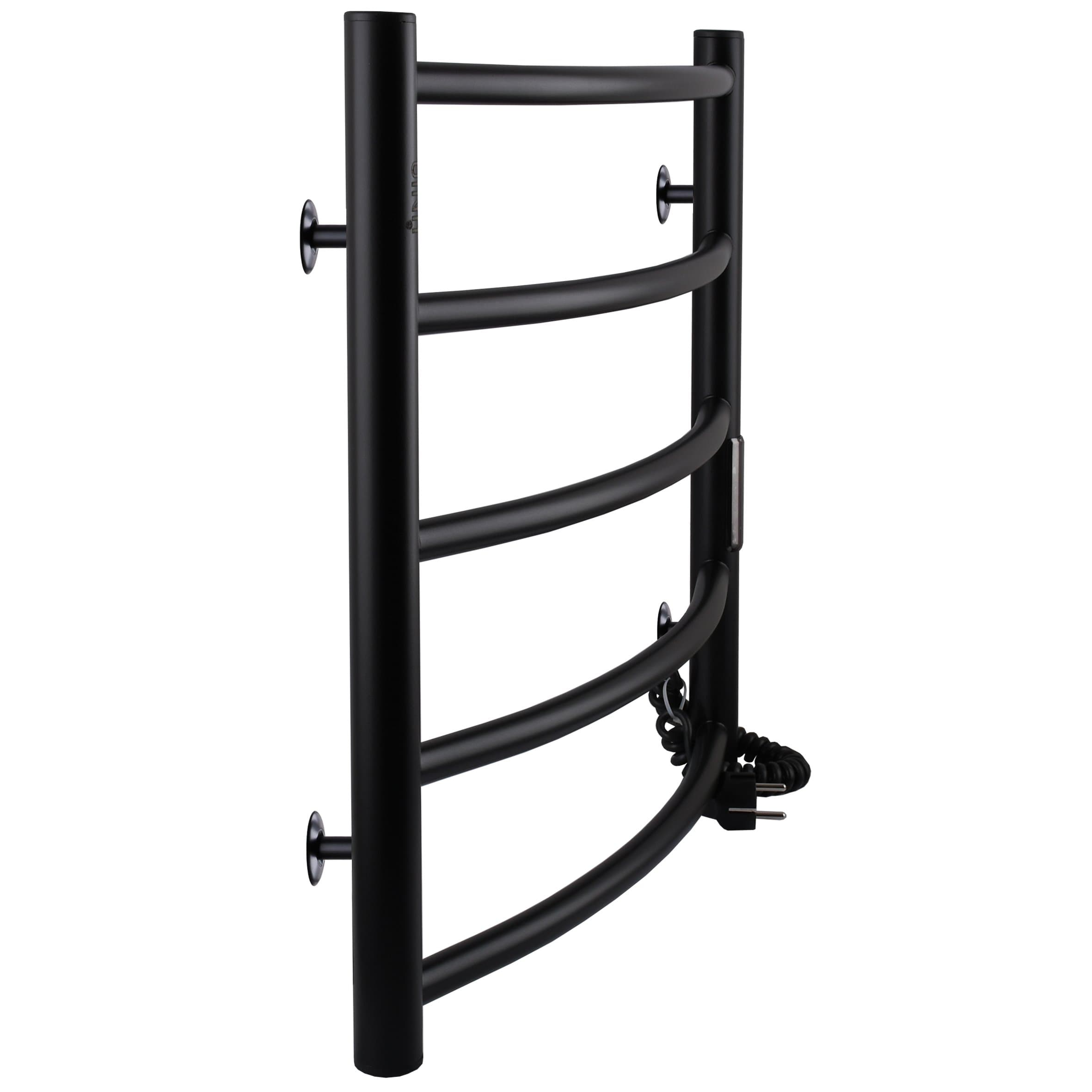 Рушникосушарка UNIO LD ЕU 500-500-5 BLK Драбинка Дуга електро чорна 4