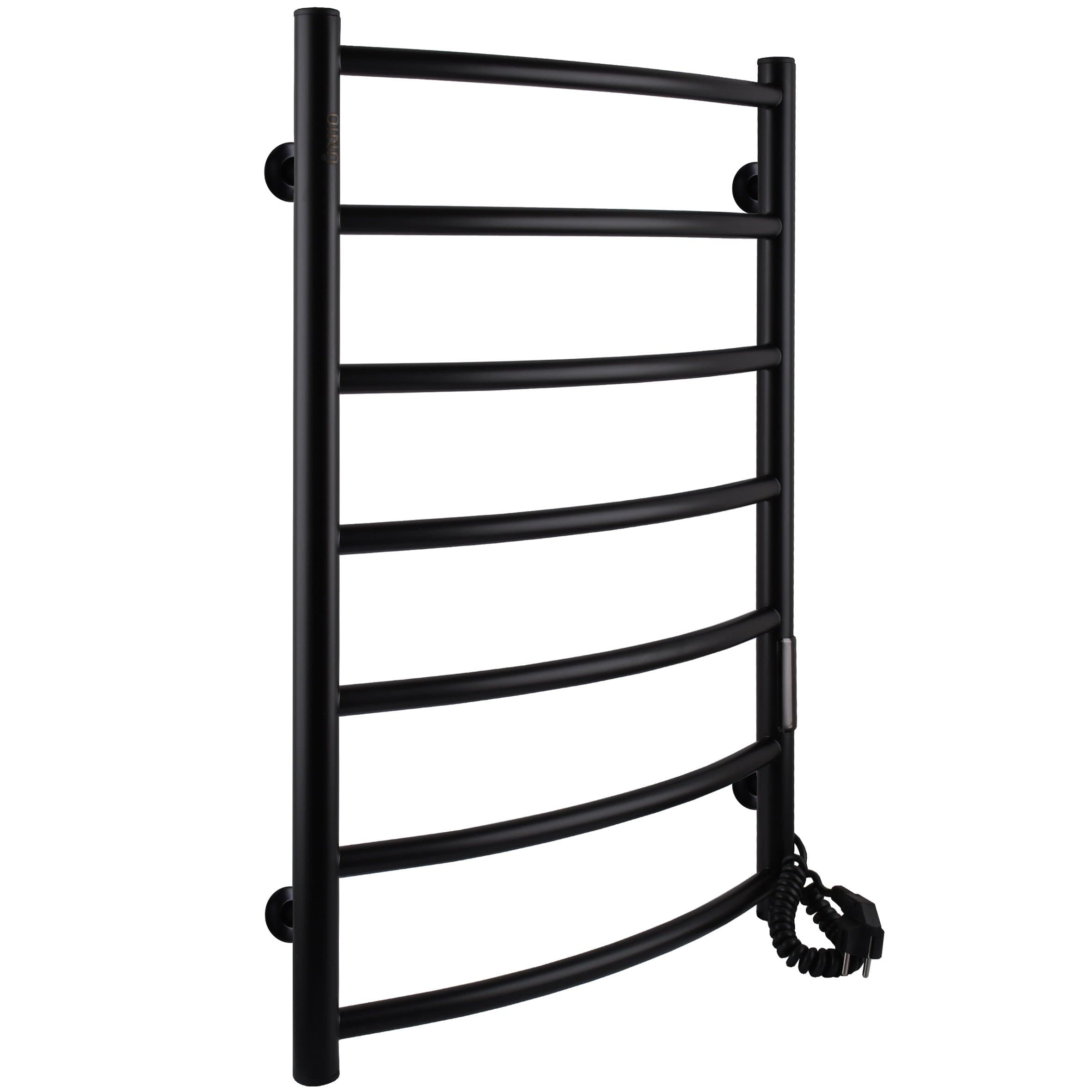 Рушникосушарка UNIO LD ЕU 700-500-7 BLK Драбинка Дуга електро чорна 2