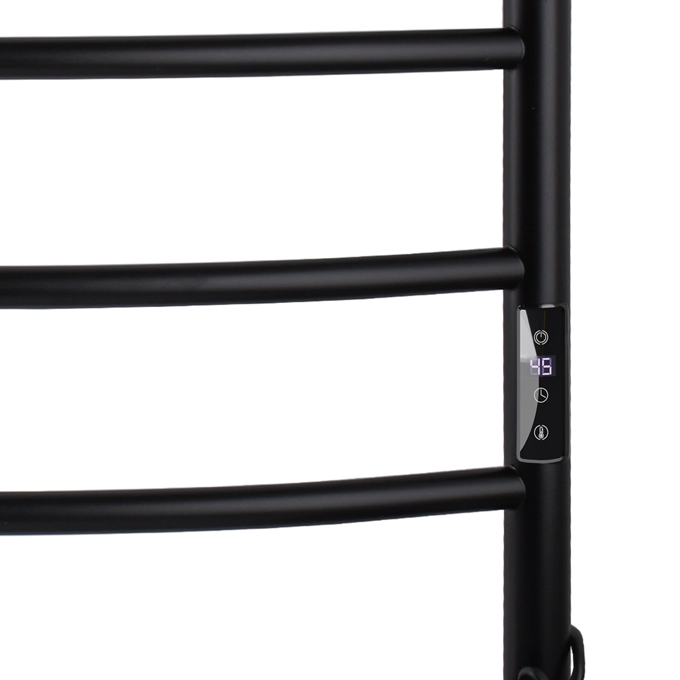 Рушникосушарка UNIO LD ЕU 700-500-7 BLK Драбинка Дуга електро чорна 3